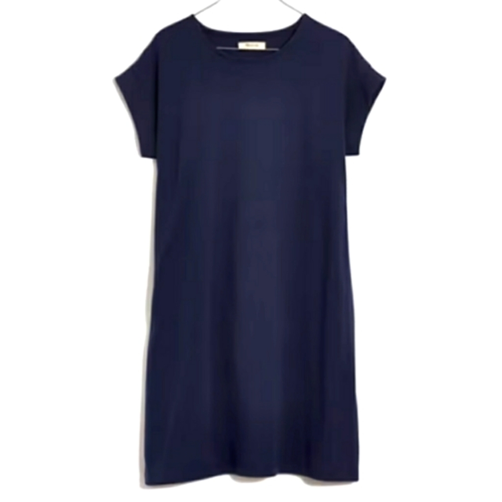 Madewell Tee Shirt Mini Dress Navy Blue XXS